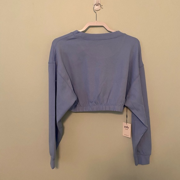 NWT light blue cropped sweater - Picture 5 of 5
